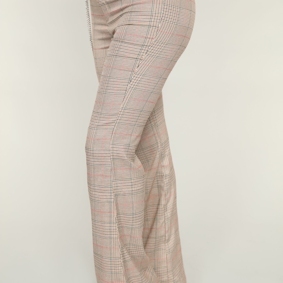 Get Right With Ya Plaid Pants - Brown - Picture 5 of 5